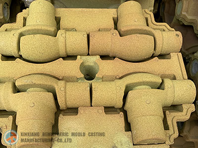 Precoated sand shell mold box 3