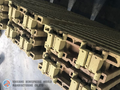 Precoated sand shell mold box 5