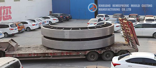 An Enterprise Sends Large-Sized Castings to Qiqihar Area